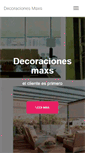 Mobile Screenshot of decoracionesmaxs.com.pe